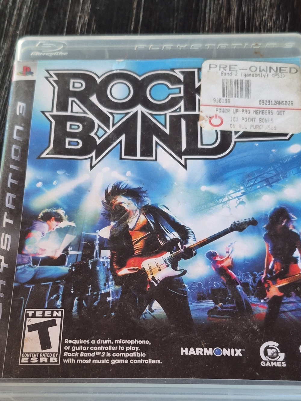 Rock Band PS3 Game by - Blue Artwork